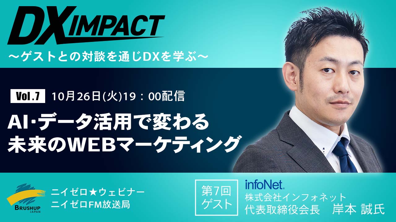 【Vol.7】AI・データ活用で変わる未来のWEBマーケティング